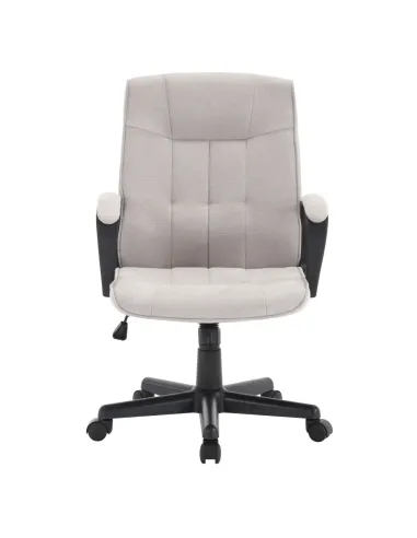Scaun de birou, LANDIS, birou, 61x68x95-105 cm, ţesătură/plastic | MobilaOK
