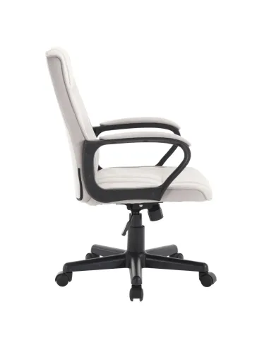 Scaun de birou, LANDIS, birou, 61x68x95-105 cm, ţesătură/plastic | MobilaOK