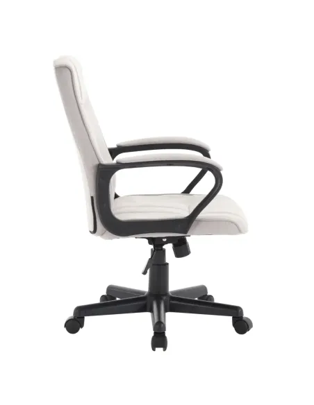 Scaun de birou, LANDIS, birou, 61x68x95-105 cm, ţesătură/plastic | MobilaOK