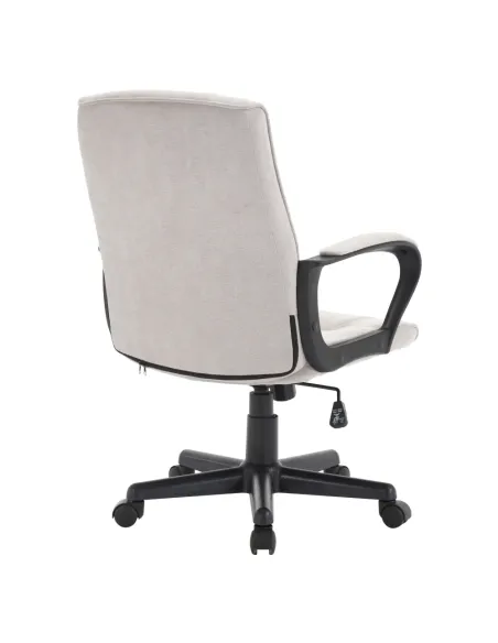 Scaun de birou, LANDIS, birou, 61x68x95-105 cm, ţesătură/plastic | MobilaOK