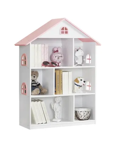 Bibliotecă pentru copii MAISON TYP 1, cameră copii, 83x30x106.5 cm, MDF | MobilaOK