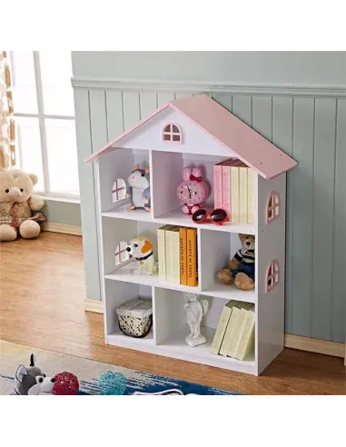 Bibliotecă pentru copii MAISON TYP 1, cameră copii, 83x30x106.5 cm, MDF | MobilaOK