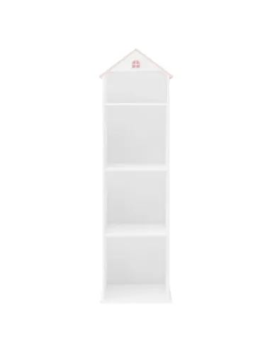 Bibliotecă KONDELA pentru copii, cameră copii, 42x35x140 cm, MDF | MobilaOK