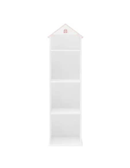 Bibliotecă KONDELA pentru copii, cameră copii, 42x35x140 cm, MDF | MobilaOK