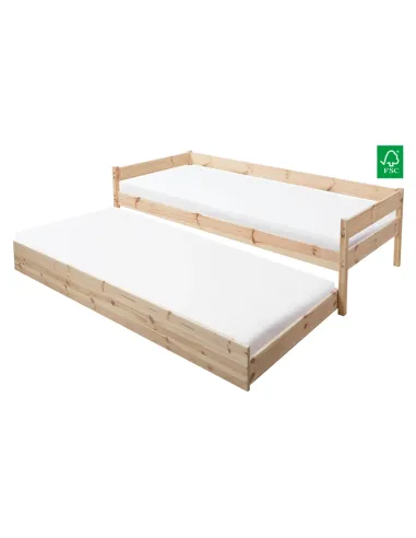 Pat BENY, dormitor, 90x200 cm, molid natural | MobilaOK