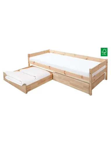 Pat BENY, dormitor, 90x200 cm, molid natural | MobilaOK