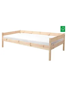 Pat, BENY, dormitor, 140x200 cm, molid natural | MobilaOK