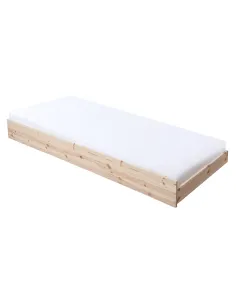 Pat, BENY, dormitor, 90x195 cm, molid natural | MobilaOK