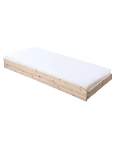 Pat, BENY, dormitor, 90x195 cm, molid natural | MobilaOK