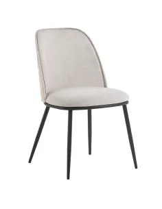 Scaun VUDIA pentru living, 47x55x80 cm, PAL/țesătură/metal | MobilaOK 2