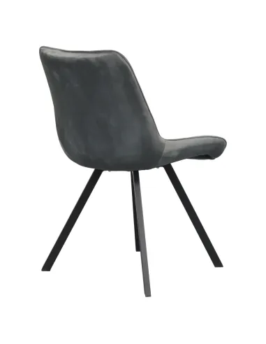 Scaun SAMIRA, sufragerie, 55x61x83 cm, Velvet și metal | MobilaOK