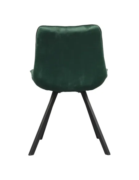 Scaun SAMIRA, dining, 55x61x83 cm, Velvet și metal | MobilaOK