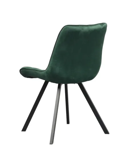 Scaun SAMIRA, dining, 55x61x83 cm, Velvet și metal | MobilaOK