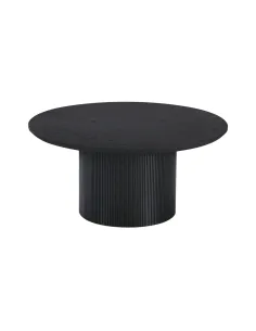 Măsuță de cafea MAHIR TYP 2 living, diametru 80 cm, MDF furniruit | MobilaOK