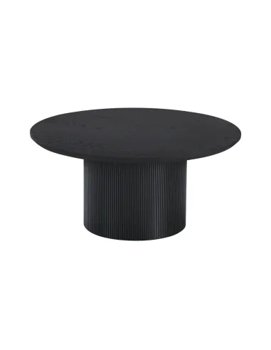 Măsuță de cafea MAHIR TYP 2 living, diametru 80 cm, MDF furniruit | MobilaOK