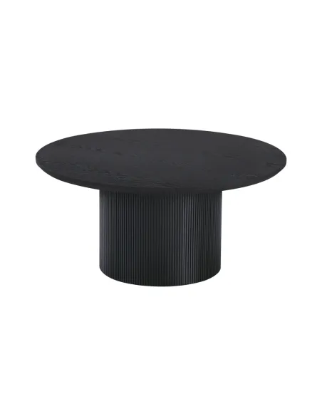 Măsuță de cafea MAHIR TYP 2 living, diametru 80 cm, MDF furniruit | MobilaOK