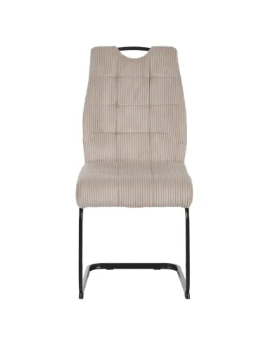 Scaun KELMA pentru living, 46x62.5x97 cm, tesatura si metal | MobilaOK