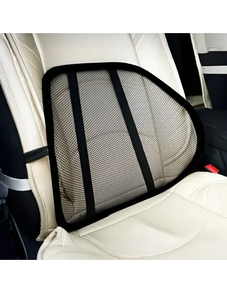 Spătar ergonomic BEKIO, birou, 40x15x38 cm, plasă textilă | MobilaOK