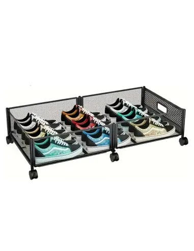 Organizator sub pat TOMKO TYP 1, dormitor, 60x40x16 cm, Metal | MobilaOK