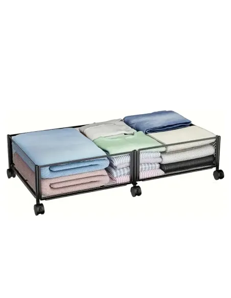 Organizator sub pat TOMKO TYP 1, dormitor, 60x40x16 cm, Metal | MobilaOK