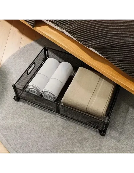 Organizator sub pat TOMKO TYP 1, dormitor, 60x40x16 cm, Metal | MobilaOK