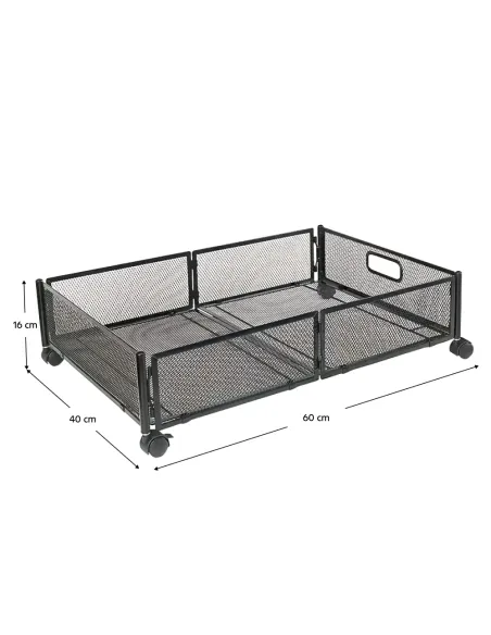 Organizator sub pat TOMKO TYP 1, dormitor, 60x40x16 cm, Metal | MobilaOK