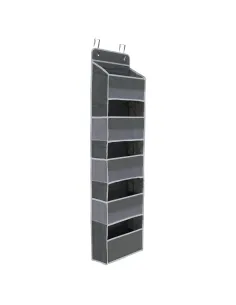 Organizator de agățat pe ușă MADON, baie/dormitor, 38x17x146 cm, Plastic | MobilaOK 2