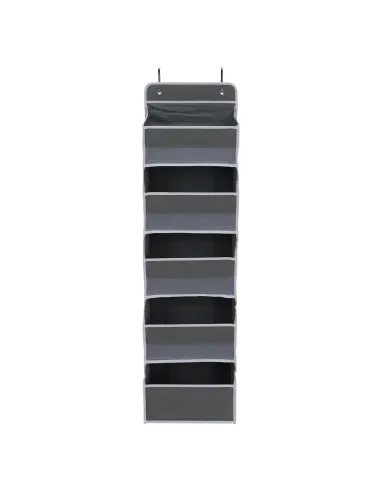 Organizator de agățat pe ușă MADON, baie/dormitor, 38x17x146 cm, Plastic | MobilaOK