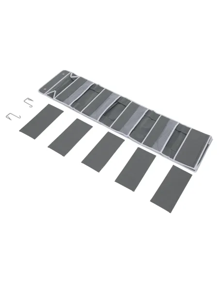 Organizator de agățat pe ușă MADON, baie/dormitor, 38x17x146 cm, Plastic | MobilaOK