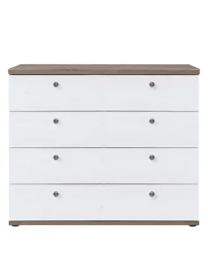 Comodă TEINA KOM4S dormitor, 103x43.5x87 cm, PAL melaminat | MobilaOK