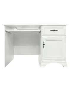 Masă PC BIU1D1S pentru birou, 117x74x78 cm, PAL melaminat | MobilaOK