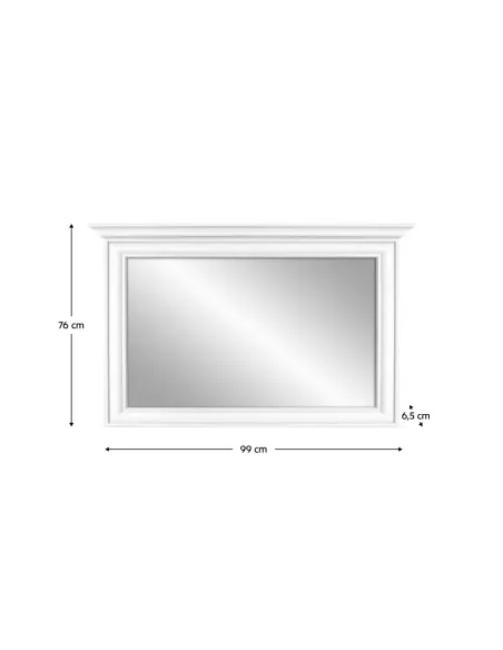 Oglindă KENTAK LUS90 pentru hol/dormitor, 99x76 cm, PAL melaminat | MobilaOK