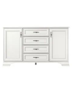 Comodă KENTAK KOM2D4S pentru dormitor/hol, 154.5x44.5x90.5 cm, PAL melaminat | MobilaOK