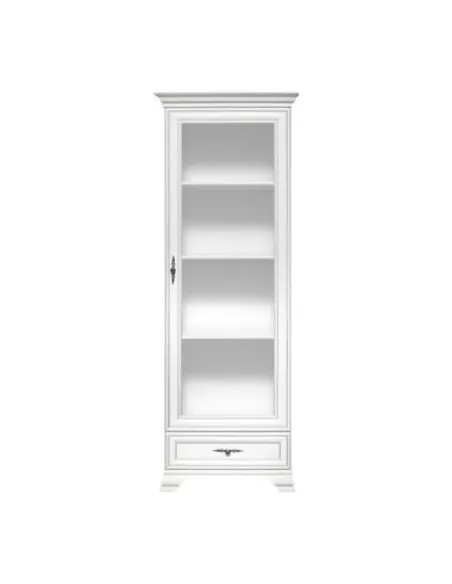 Vitrină KENTAK, living/dormitor, 69.5x44x210 cm, PAL melaminat | MobilaOK