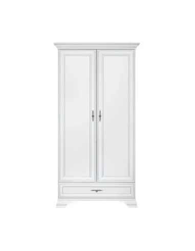 Dulap KENTAK SZF2D1S pentru dormitor/hol, 99.5x61x210 cm, PAL melaminat | MobilaOK