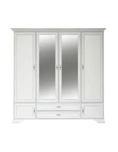 Dulap KENTAK SZF6D2S pentru dormitor/hol, 227.5x61x225 cm, PAL melaminat | MobilaOK