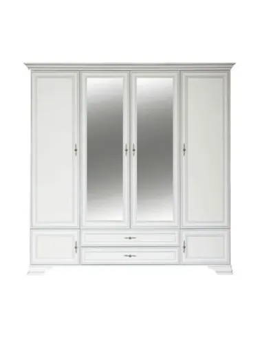 Dulap KENTAK SZF6D2S pentru dormitor/hol, 227.5x61x225 cm, PAL melaminat | MobilaOK