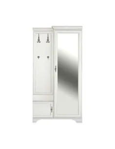 Set de hol KENTAK, hol, 115.5x44x210 cm, PAL, alb alpin | MobilaOK