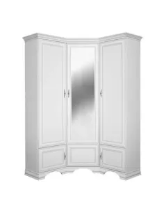 Dulap de colț KENTAK SZFN5D, dormitor/hol, 136.5x136.5x225 cm, PAL melaminat | MobilaOK
