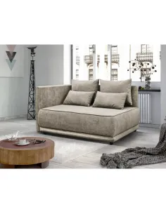 Canapea extensibilă, bej gri Taupe, pe stânga, LIAMI | MobilaOK 2