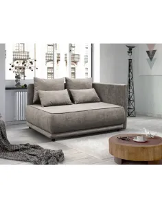 Canapea extensibilă, bej gri Taupe, pe dreapta, LIAMI | MobilaOK 2