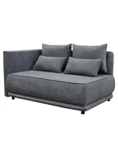 Canapea extensibilă LIAMI, living, 156x103x81/93 cm, Textil, Spumă T30 | MobilaOK