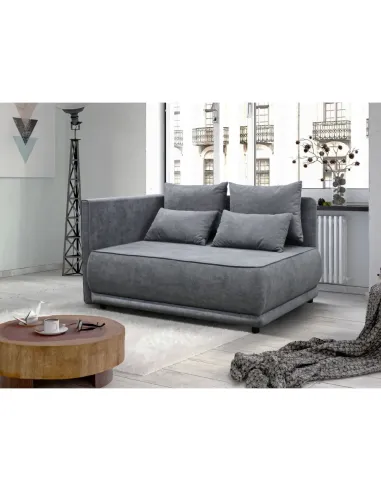 Canapea extensibilă LIAMI, living, 156x103x81/93 cm, Textil, Spumă T30 | MobilaOK