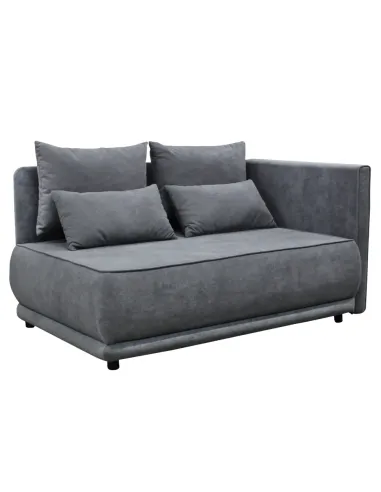 Canapea extensibilă KONDELA, living, 156x103x81/93 cm, Țesătură Gerra 70 | MobilaOK