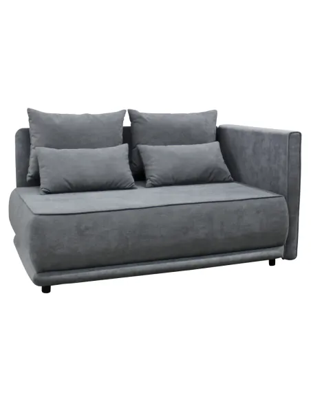 Canapea extensibilă KONDELA, living, 156x103x81/93 cm, Țesătură Gerra 70 | MobilaOK