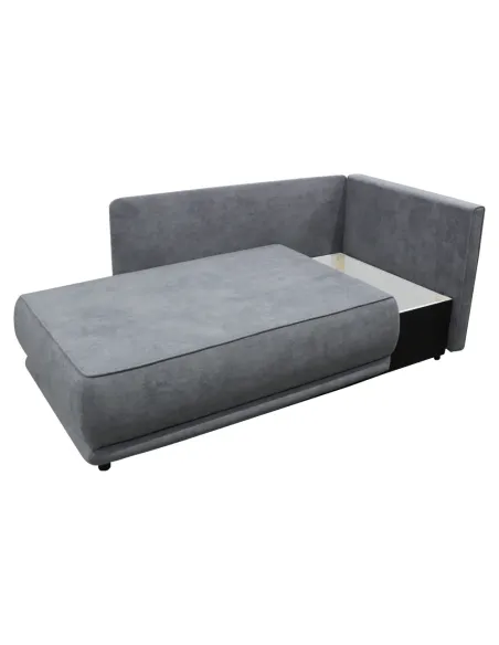 Canapea extensibilă KONDELA, living, 156x103x81/93 cm, Țesătură Gerra 70 | MobilaOK