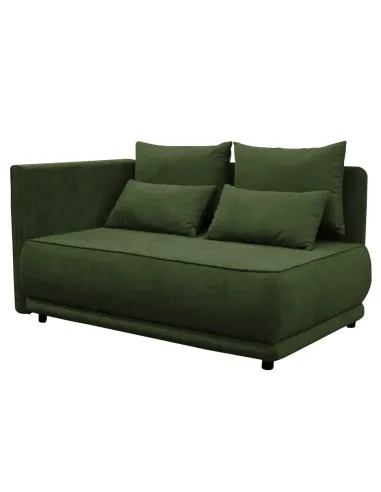 Canapea extensibilă LIAMI living 156x103x81/93 cm tesatura verde, spumă T30 | MobilaOK