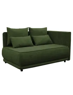 Canapea extensibilă LIAMI, living, 156x103x81/93 cm, țesătură Gerra 50, PAL | MobilaOK