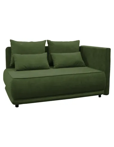 Canapea extensibilă LIAMI, living, 156x103x81/93 cm, țesătură Gerra 50, PAL | MobilaOK