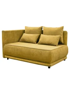 Canapea extensibilă LIAMI, living, 156x103x81/93 cm, PAL, ţesătură Gerra 35 | MobilaOK